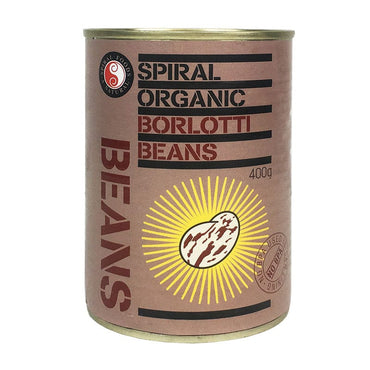 Spiral Borlotti Beans 400g